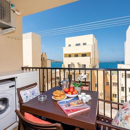 Sea Bliss Apartments With Terrace Just Off Seafront In St Paul'S Bay - By Getawaysmalta San Pawl il-Baħar Eksteriør bilde