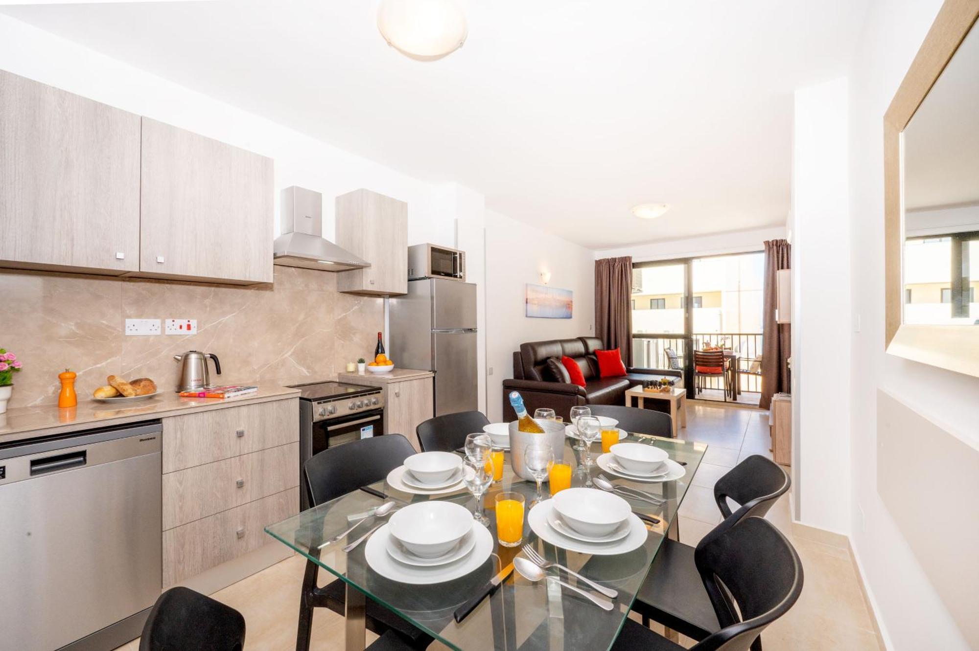 Sea Bliss Apartments With Terrace Just Off Seafront In St Paul'S Bay - By Getawaysmalta San Pawl il-Baħar Eksteriør bilde