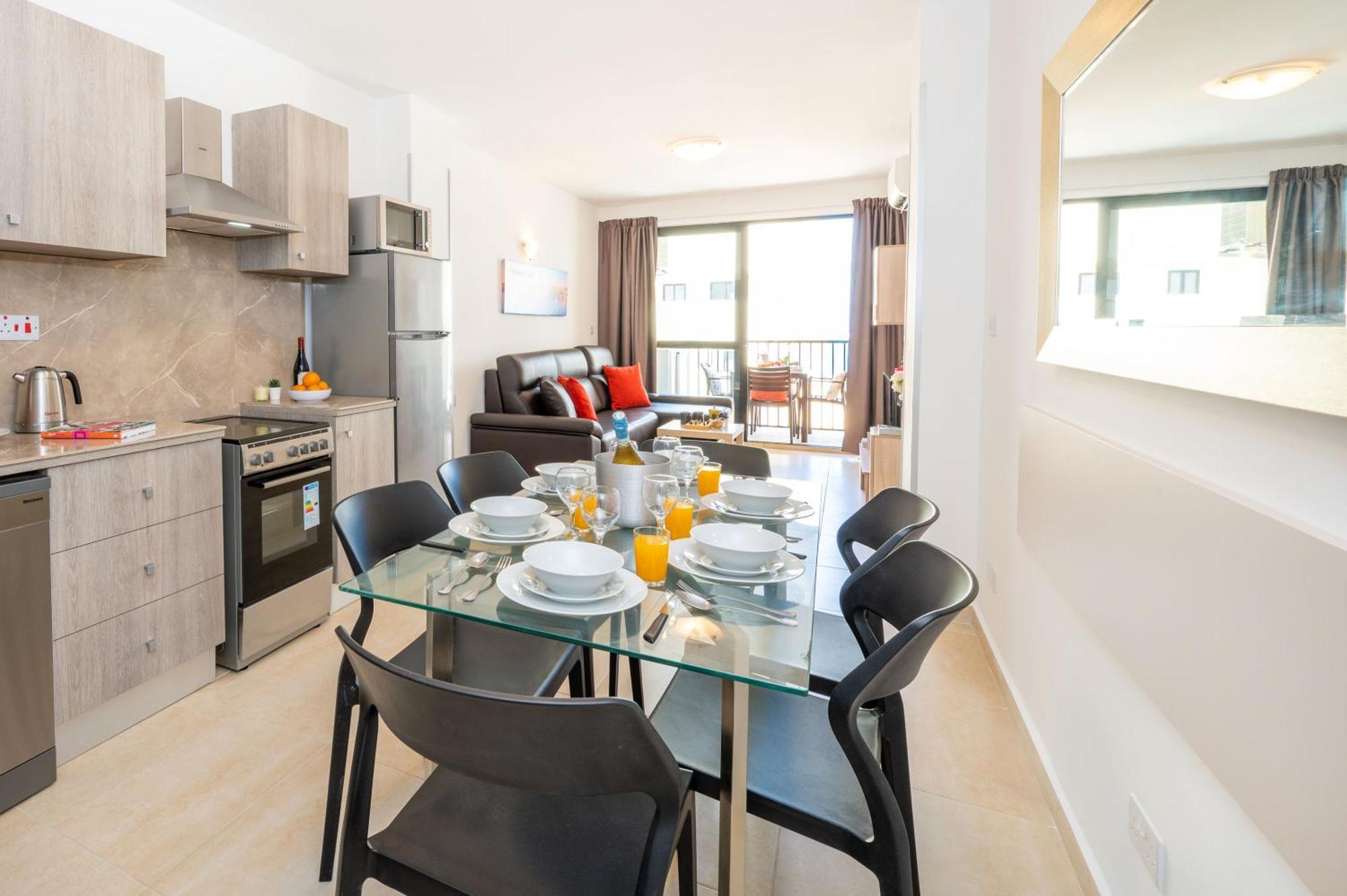 Sea Bliss Apartments With Terrace Just Off Seafront In St Paul'S Bay - By Getawaysmalta San Pawl il-Baħar Eksteriør bilde